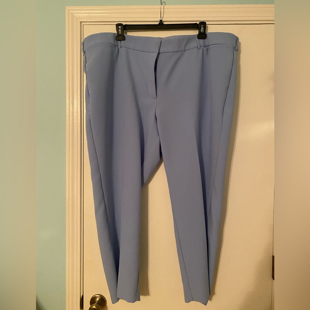Lane Bryant powder blue Allie pants, US women’s 28